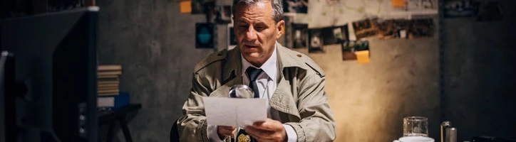 detektyw z&nbsp;lupą